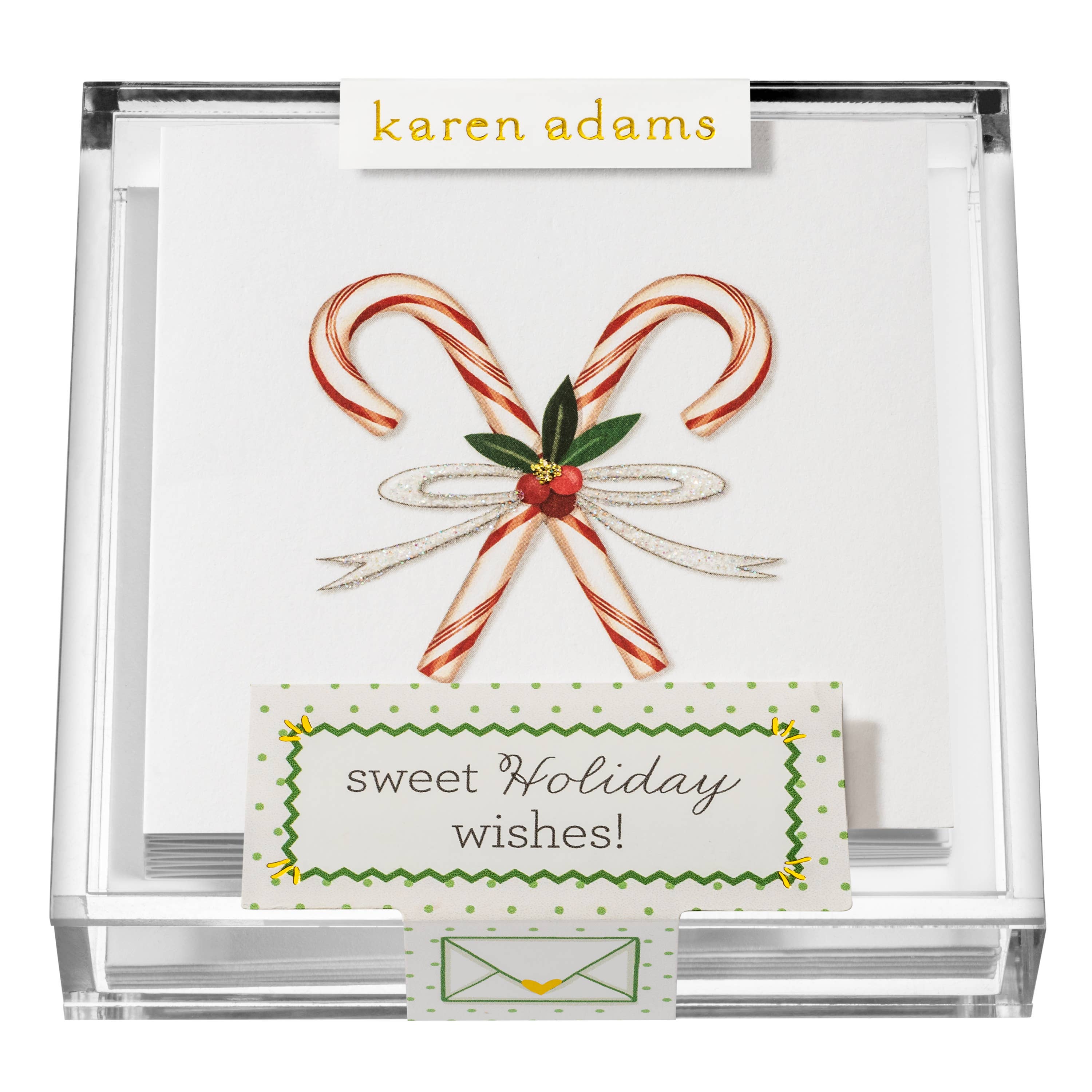 Karen Adams Designs - Sweet Holidays Wishes Gift Enclosures: Box of 6