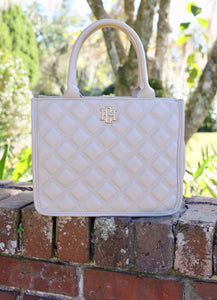 Caroline Hill - Ricky Mini Tote NUDE QUILTED DQ: