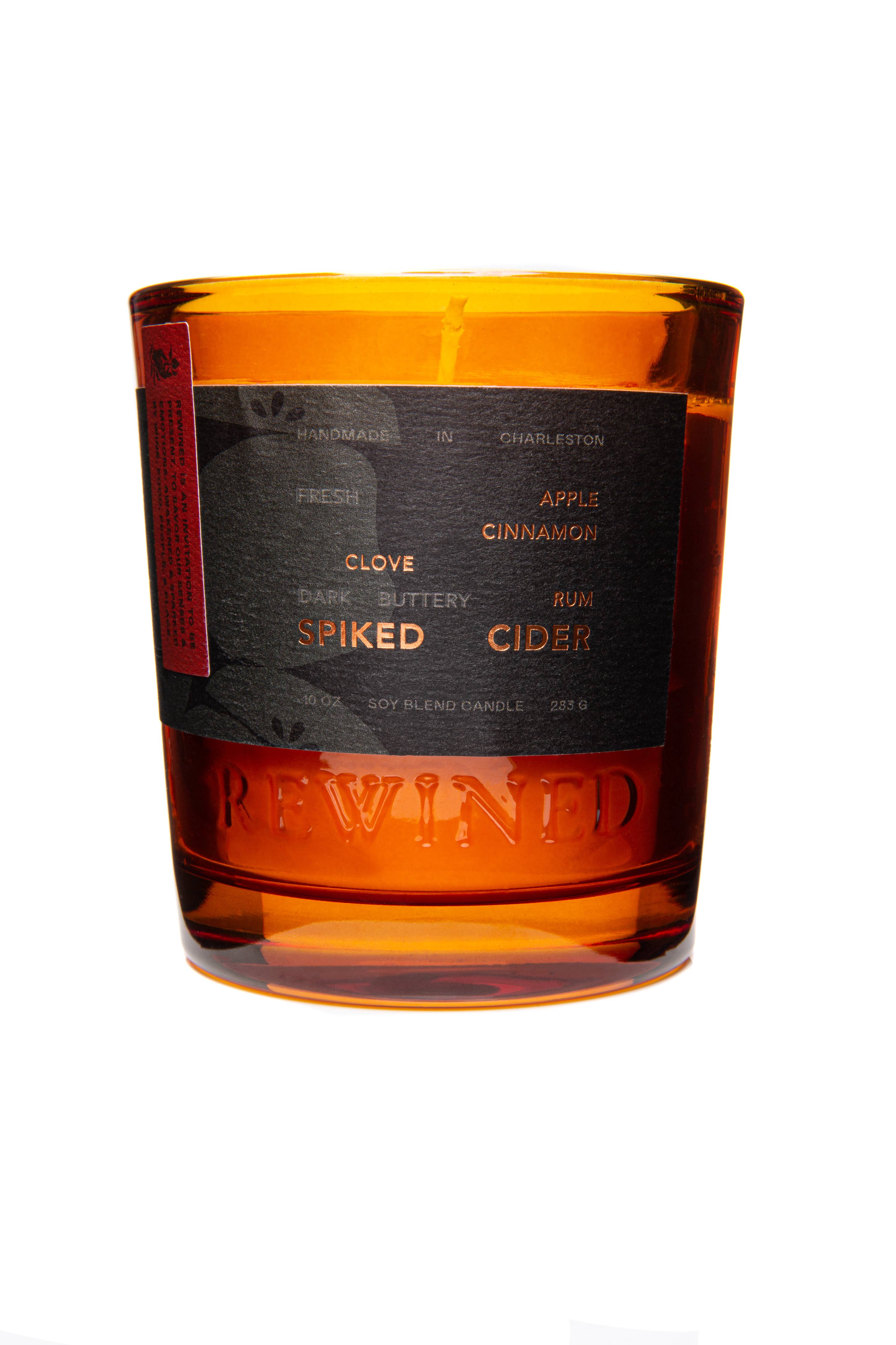 Rewined - Rewined Spiked Cider Candle 10 oz: 100% soy wax