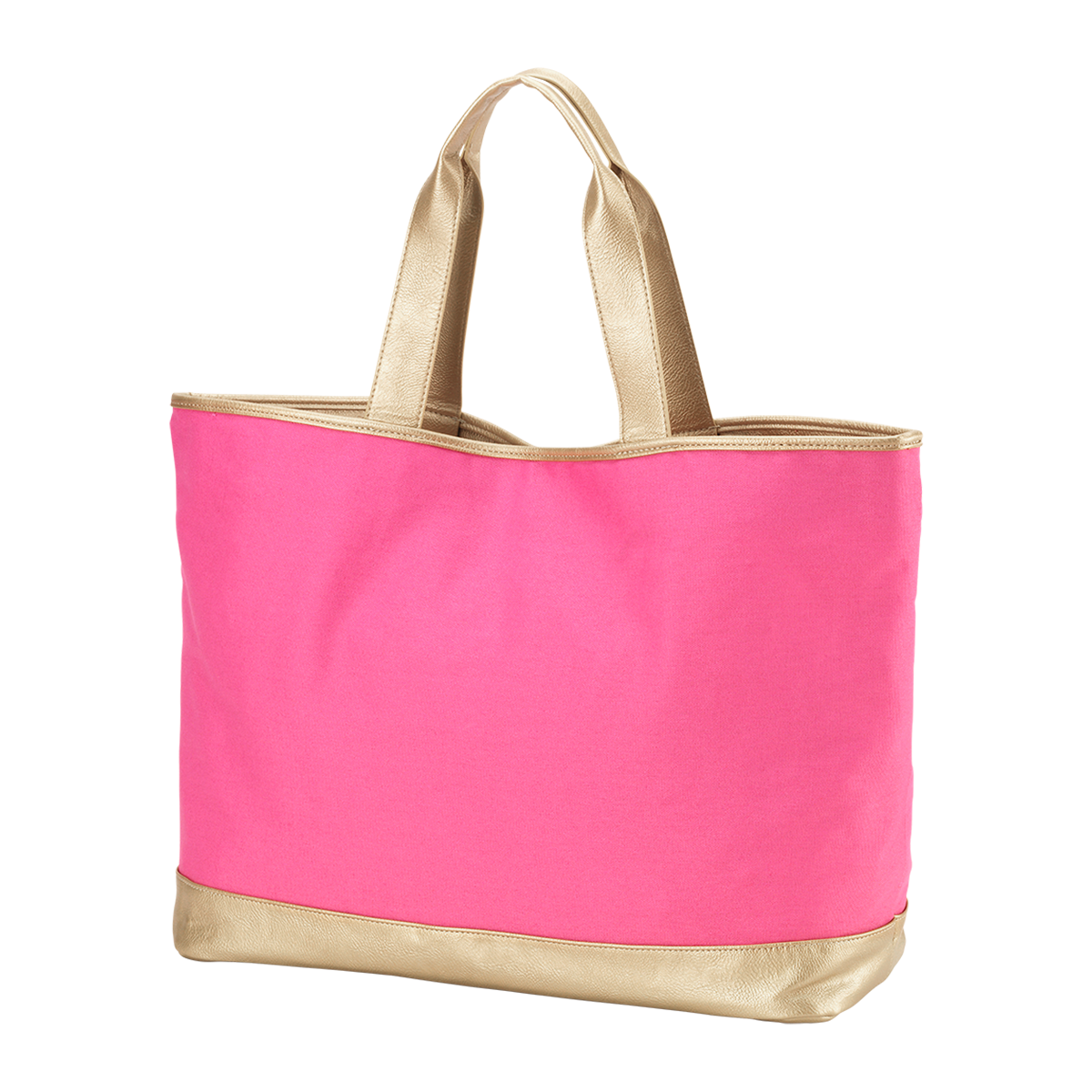 Viv&Lou - Hot Pink Cabana Tote: Hot Pink