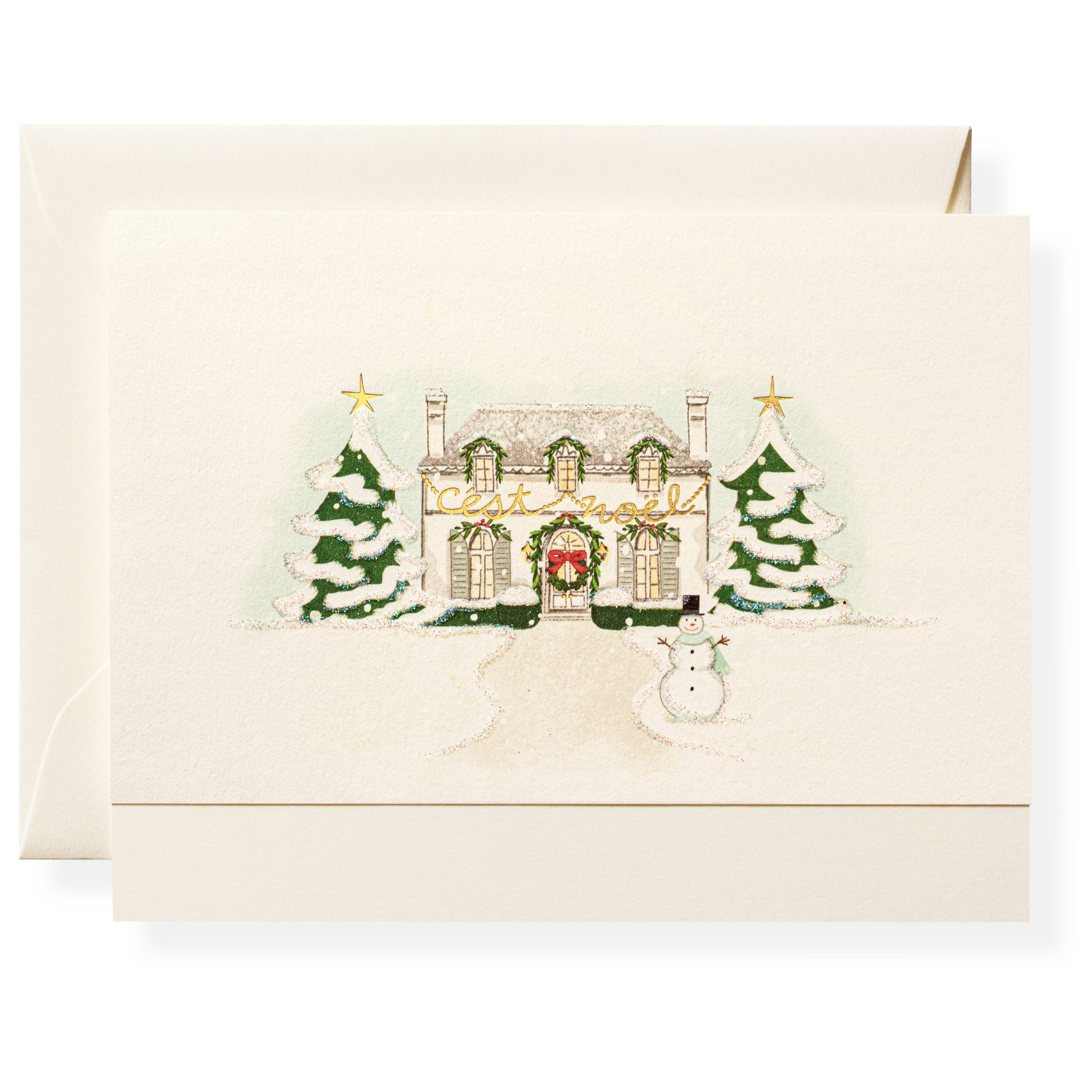 Karen Adams Designs - Home for the Holidays Note Card Box