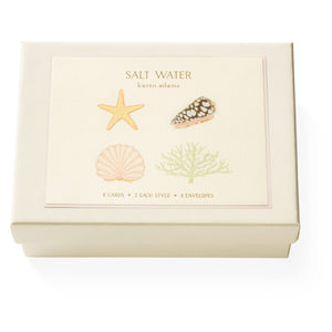 Karen Adams Designs - Salt Water Note Card Box