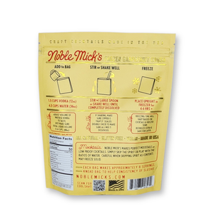 NOBLE MICK'S - Single Serve Craft Cocktails - Grapefruit Crush Frozen Cocktail