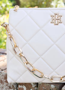 Caroline Hill - Ariana Crossbody CREAM QUILTED LD: Default