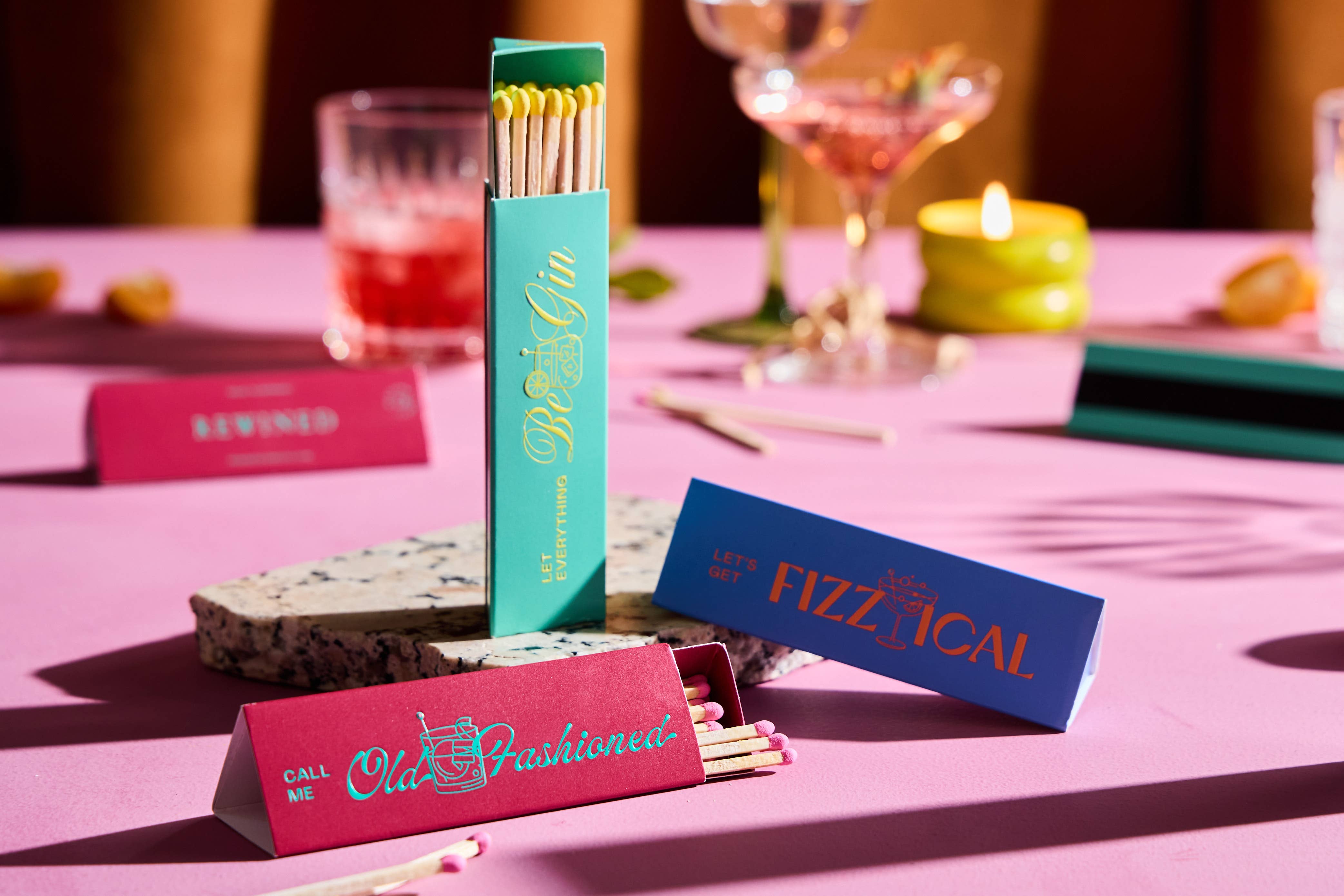 Rewined - Free 24 case pack of Cocktail Matches!