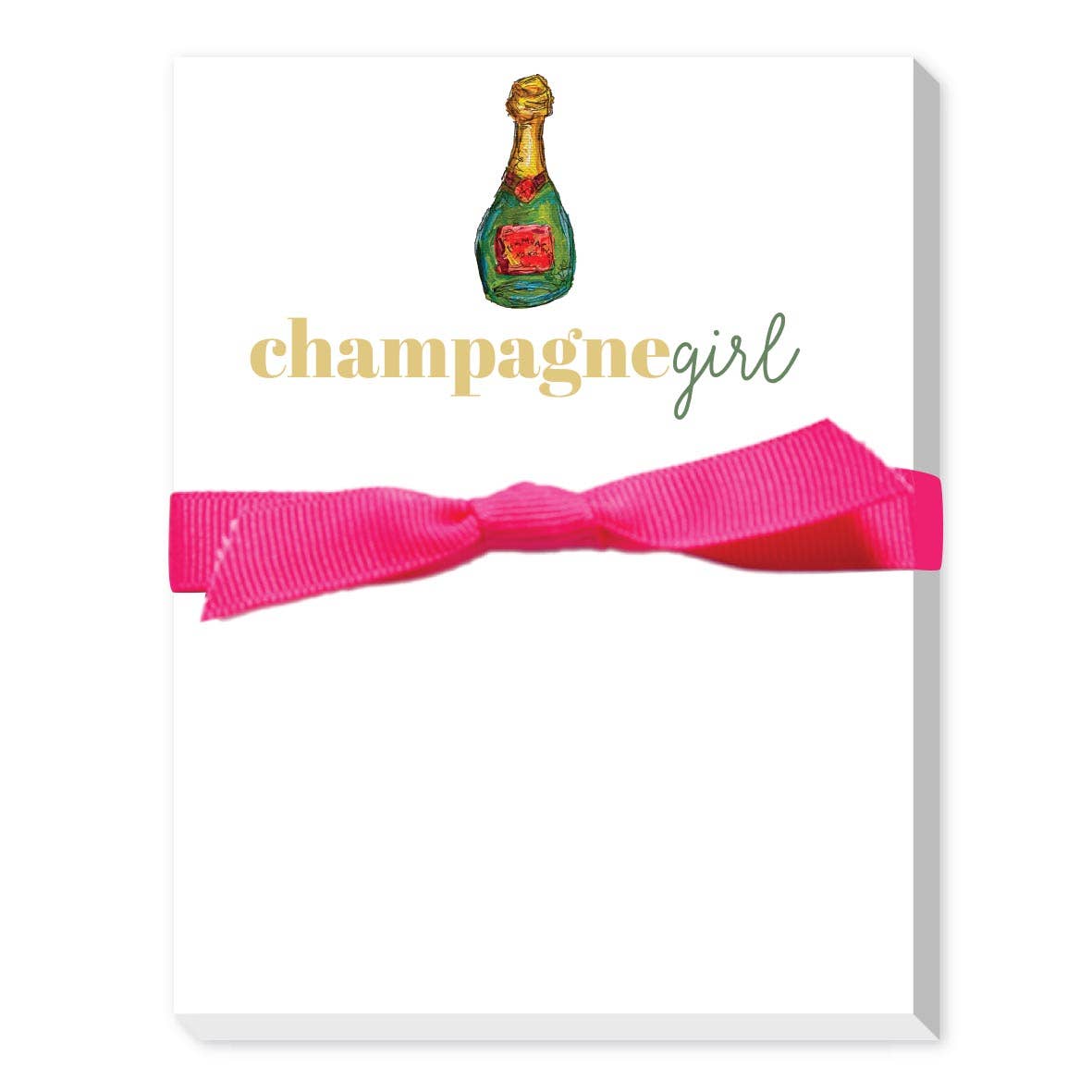 Donovan Designs - CHAMPAGNE GIRL MINI NOTEPAD