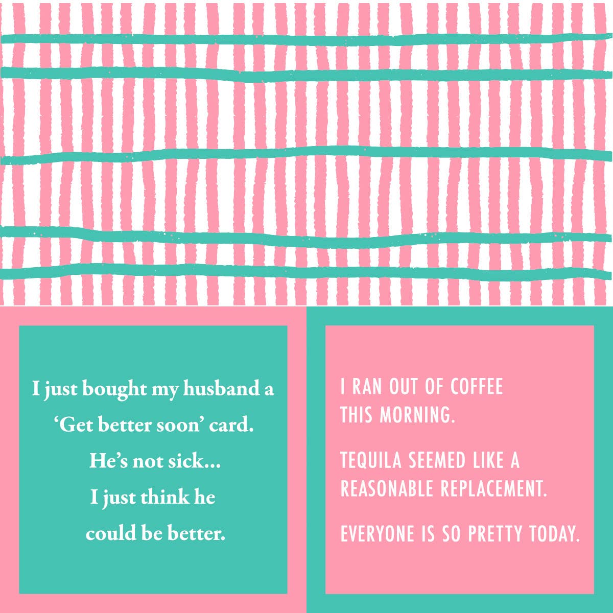 Drinks on Me - NAPKIN Get Better Soon | Funny Party Gift | Cocktail Napkin