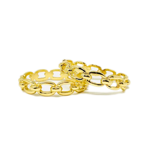 Fornash - Bridget Bracelet: Brush Gold