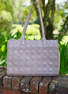 Caroline Hill - Shane Tote TAUPE PATENT LQ: Default