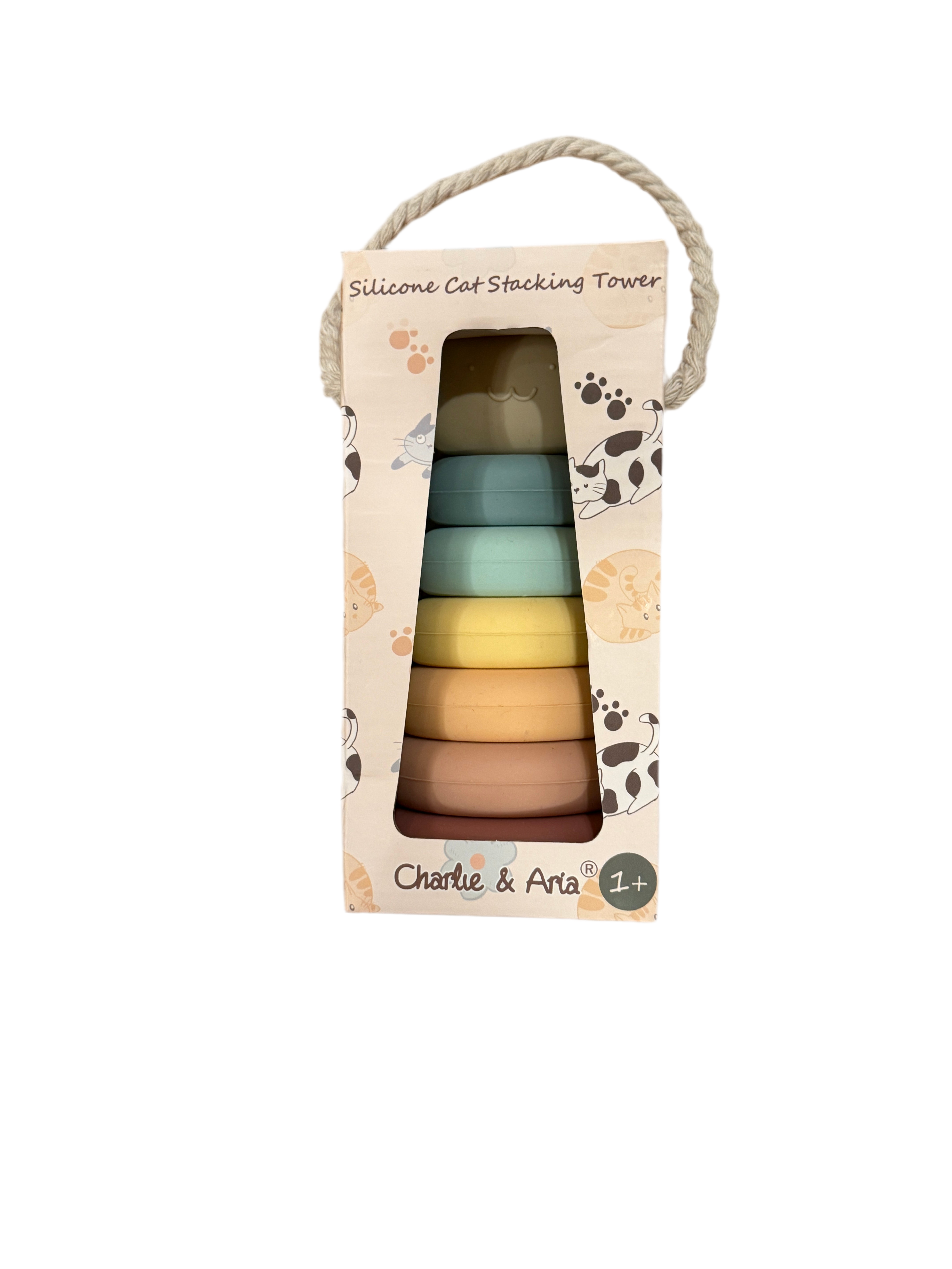 Charlie & Aria Silicone Cat Stacking Tower
