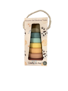 Charlie & Aria Silicone Cat Stacking Tower