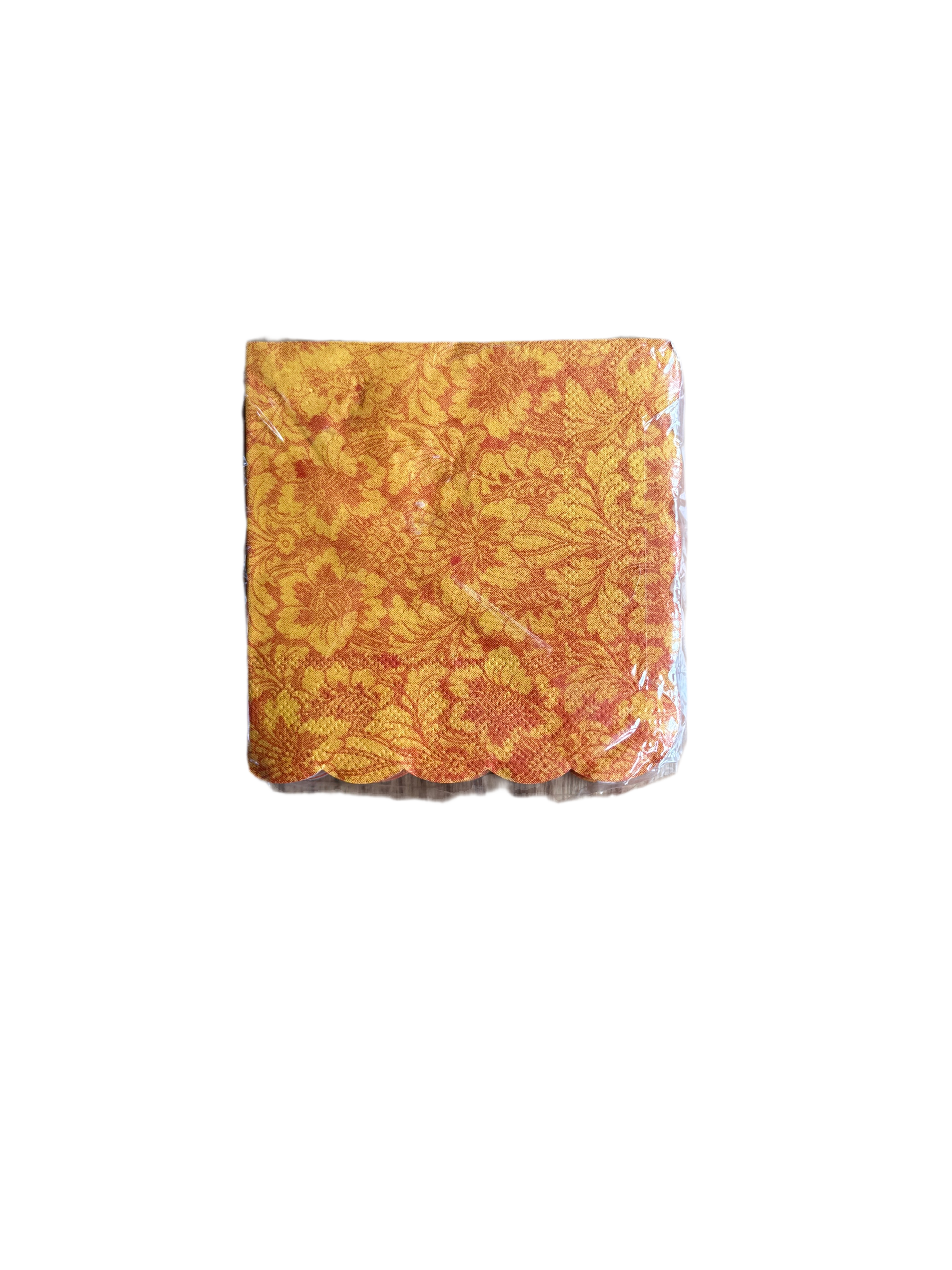 Autumn Damask Paper Napkins – Set of 40
