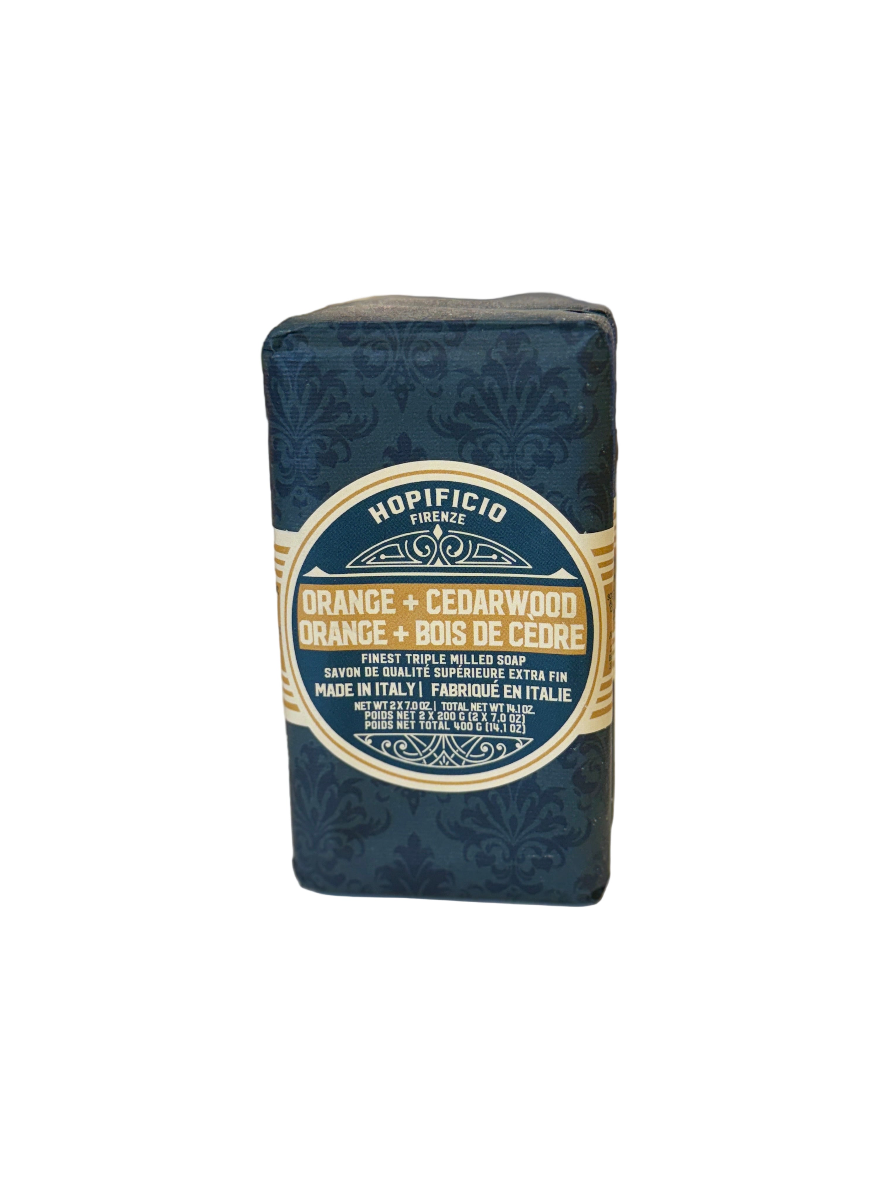 Hopificio Orange & Cedarwood Soap (set of 2)