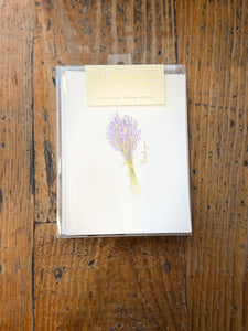 Lavender Thank You Note Card Set – Pack of 10