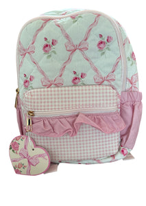 Danbar Global Bow Backpack Kids Pink White