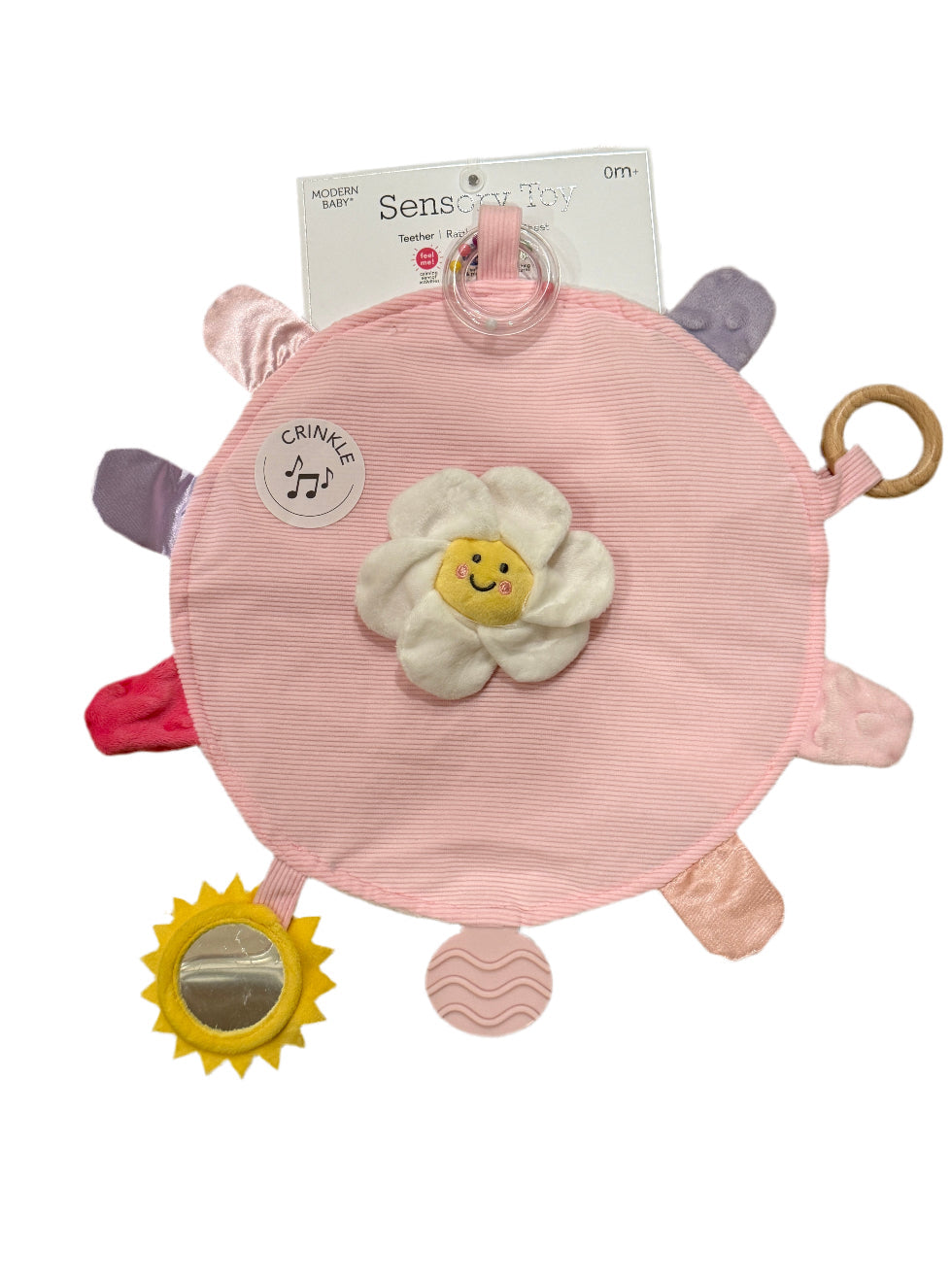 Modern Baby Sensory Toy Pink