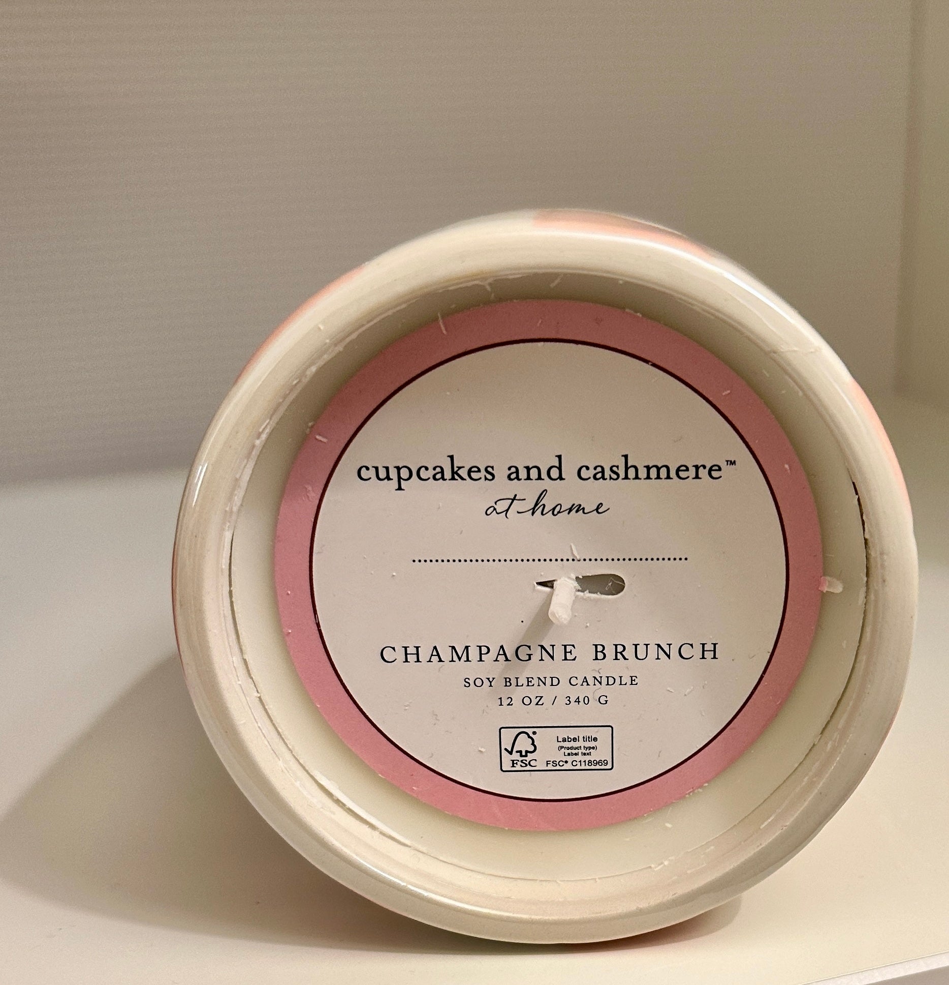 Cupcakes and Cashmere at home Candles