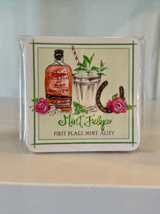 Rosanne Beck- Mint Julep Coaster Pack (set of 20)
