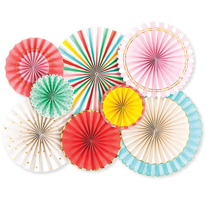 My Mind's Eye-Hip Hip Hooray Party Fans Set