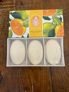 La Florentina Agrumi Di Boboli Soap set of 3