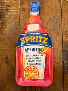 Aperitivo Spritz Melamine Serving Platter
