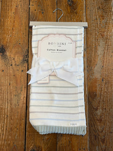 Bonbini New York Cotton/Bamboo Baby Blanket – 0-6 Months Green