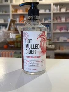 Hot Mulled Cider Hand Soap – 25 fl oz (Dye-Free, Made in USA)