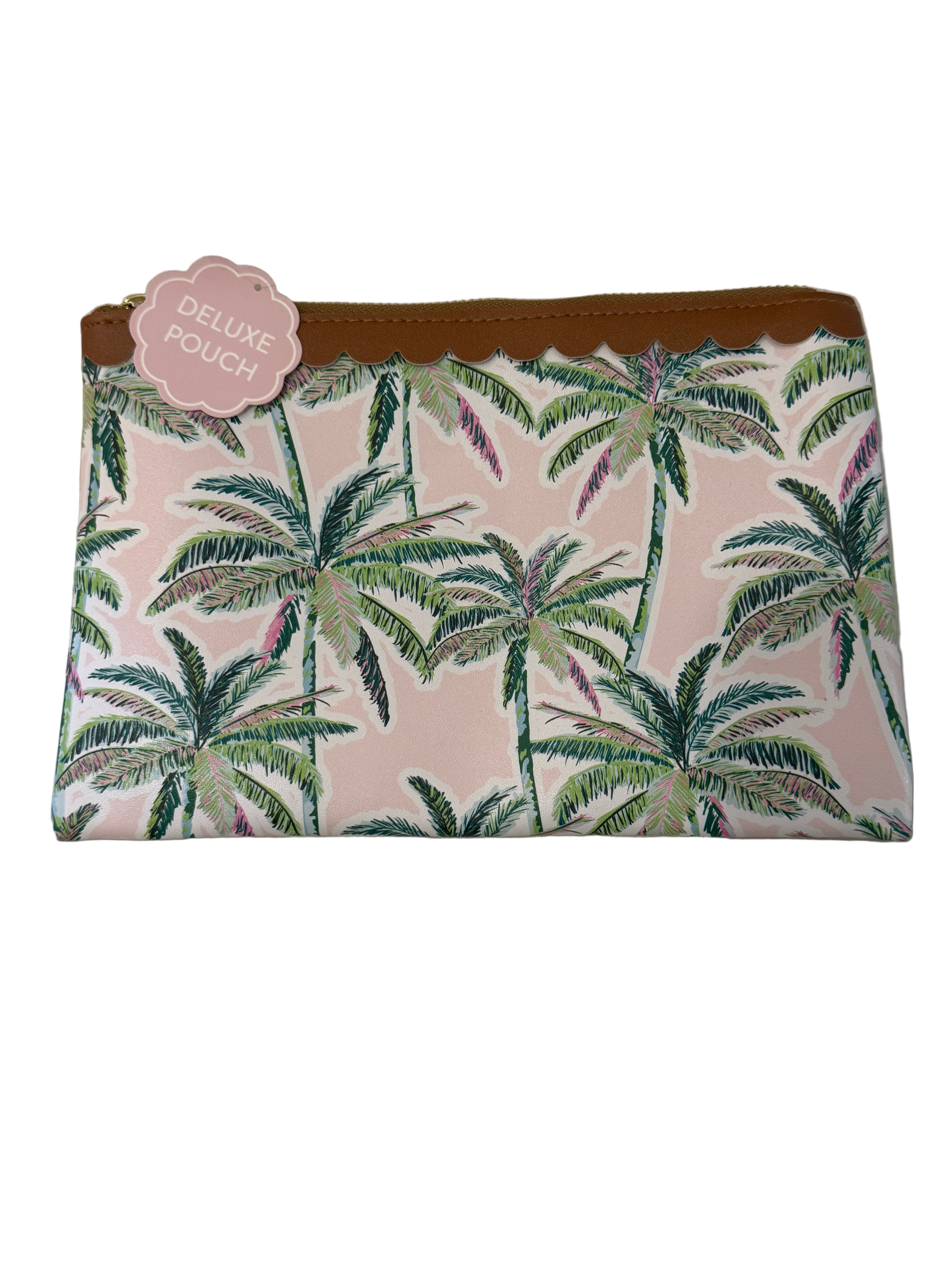 Deluxe Palm Tree Pencil Pouch