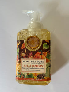 Michel Design Works Foaming Shea Soap Sweet Pumpkin