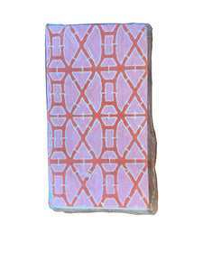 Pink & Coral Geometric Paper Napkins – 32 Count ✨