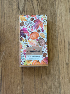 Fall Pumpkin Guest Towels-40 Count