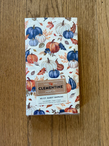 Fall Pumpkin Guest Towels-40 Count