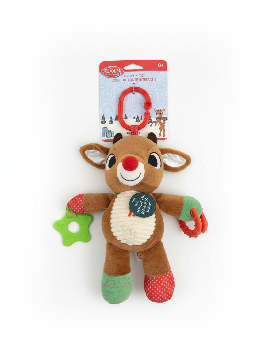 Rudolph The Red-Nosed Reindeer on The Go Developmental Activity Toy with Music