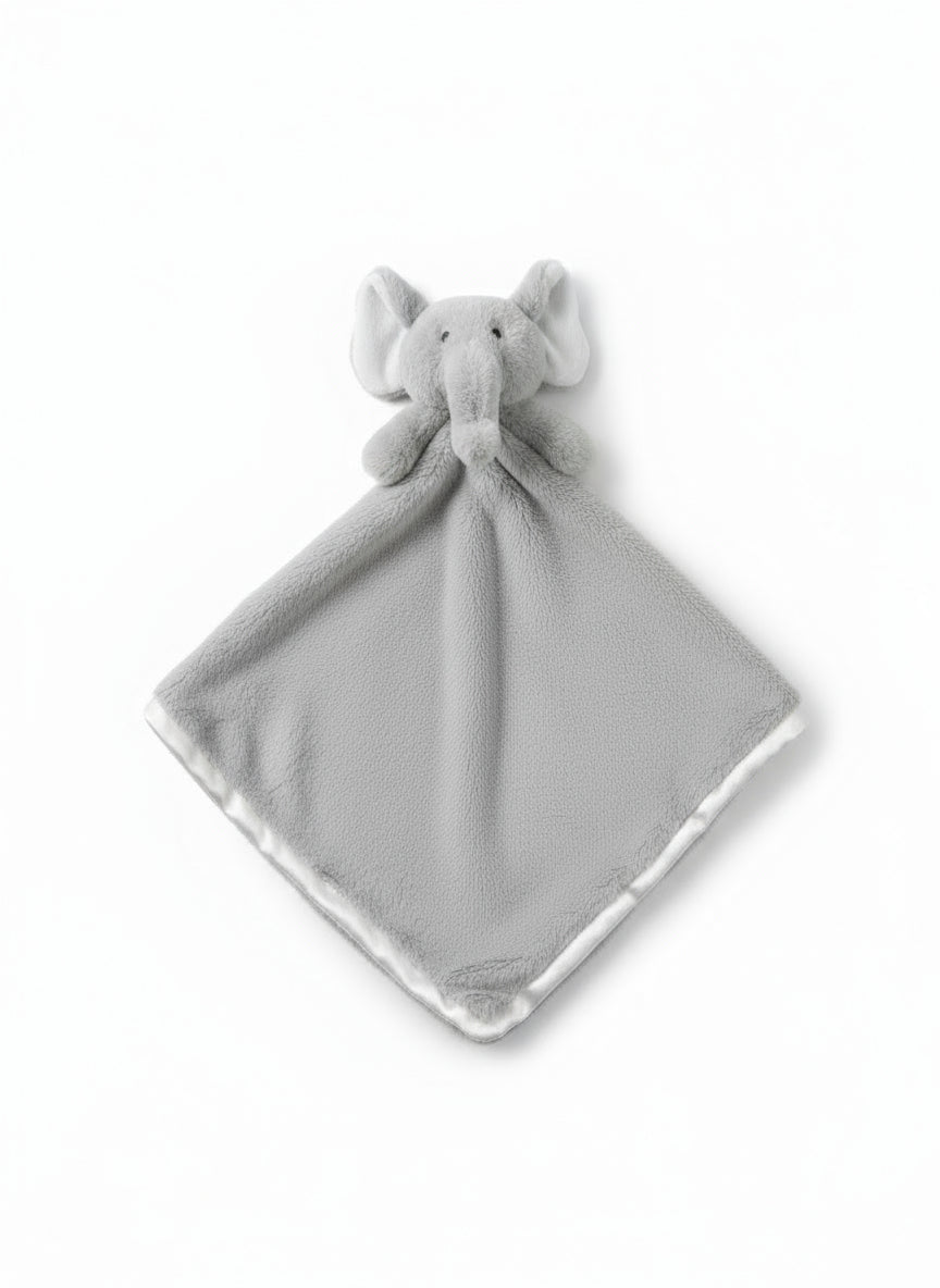 So Dreamy Lovey Blanket-Gray Elephant