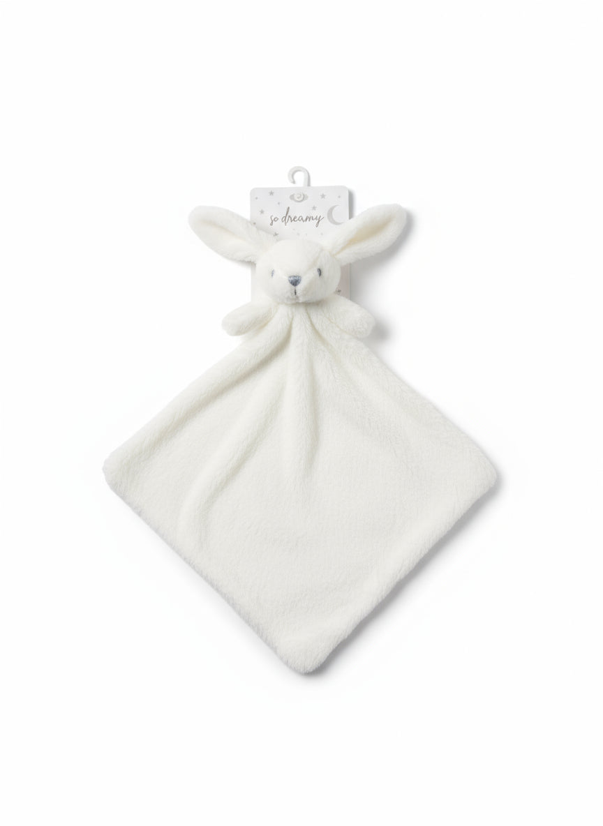 So Dreamy Lovey Blanket-White Bunny