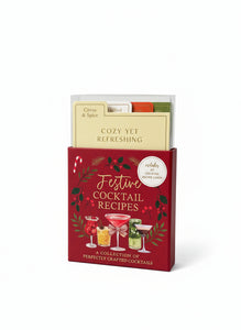 Holiday Cocktail Recipe Cards – Festive Drink Inspiration