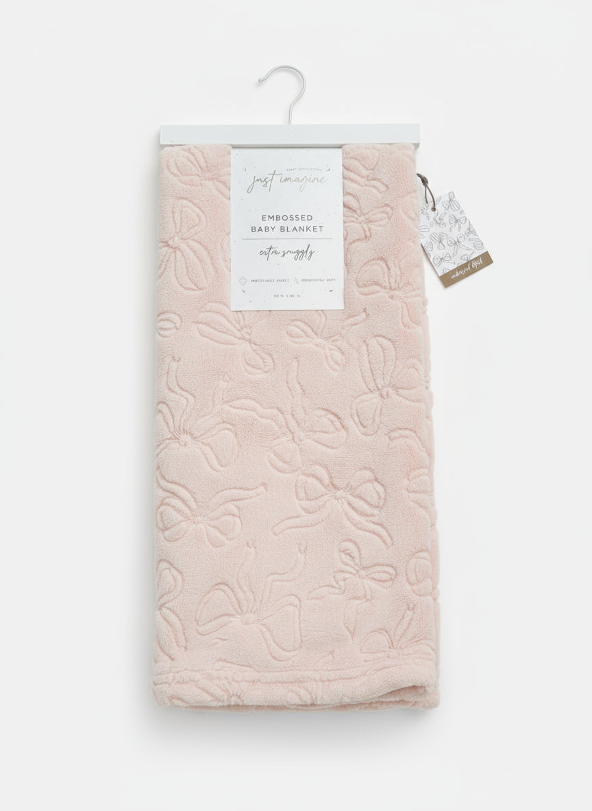 Extra Snuggly Pink Baby Blanket