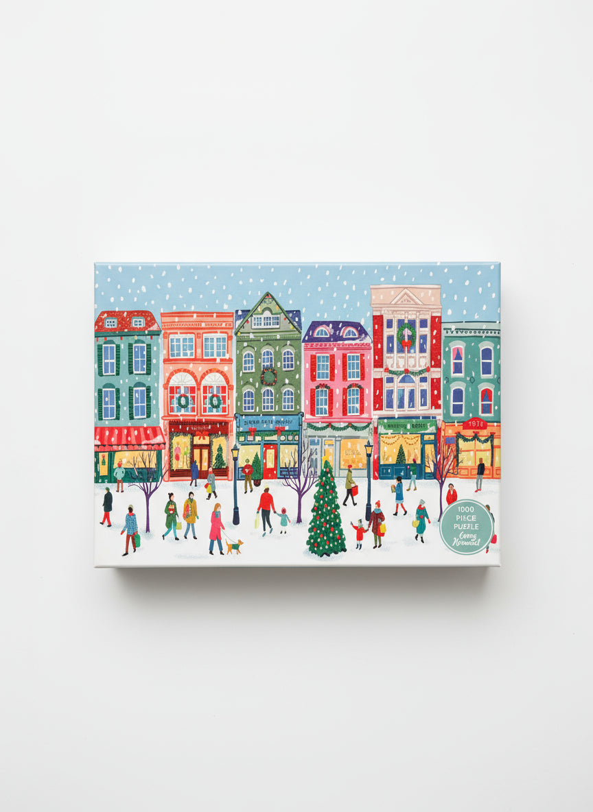 Scenic Winter Wonderland Puzzle by Casey Krimmel – 1000 Pieces