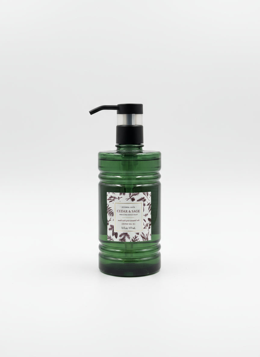 Cedar & Sage Premium Hand Soap – 10 fl oz