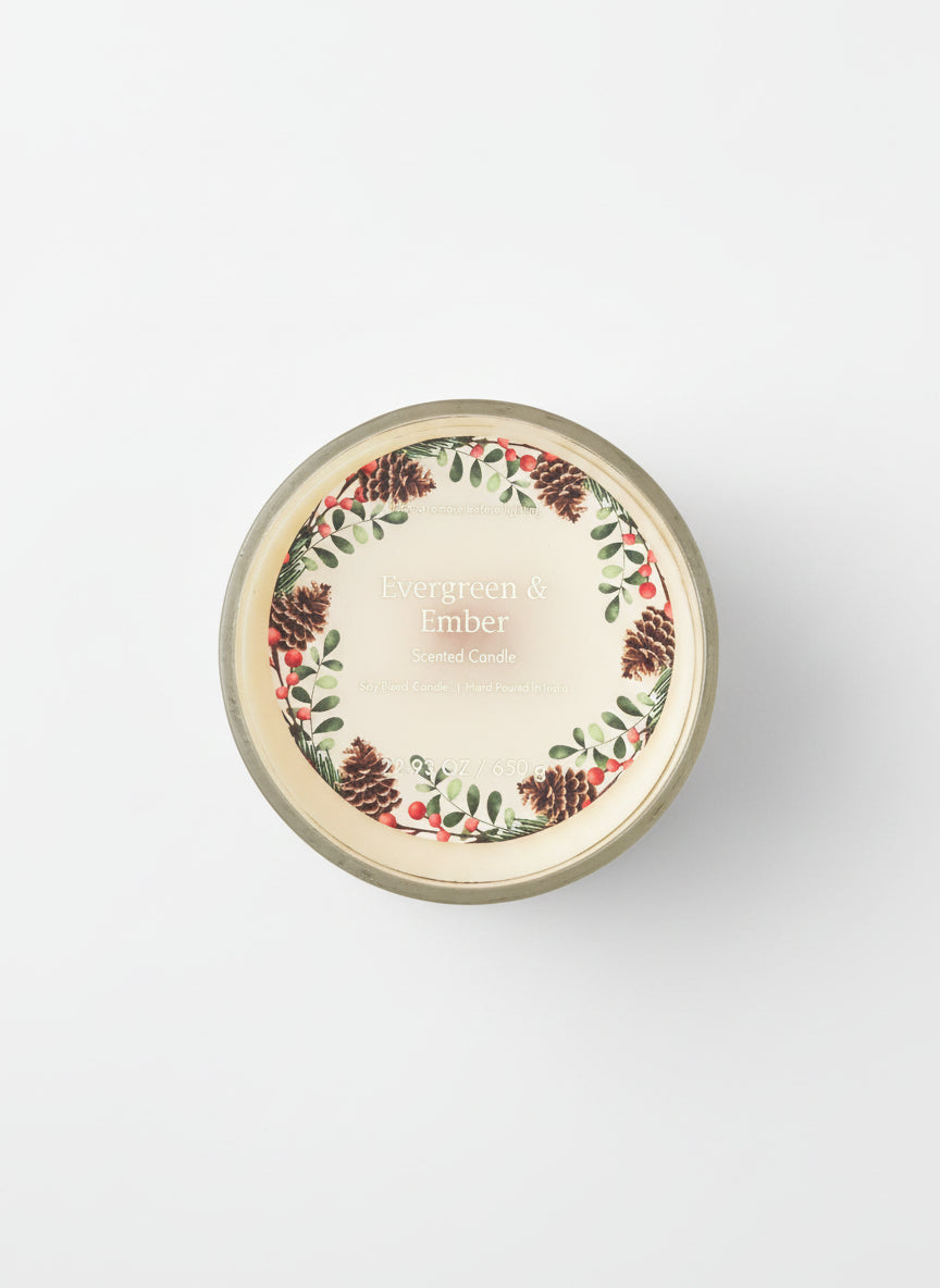 Evergreen & Ember Scented Candle