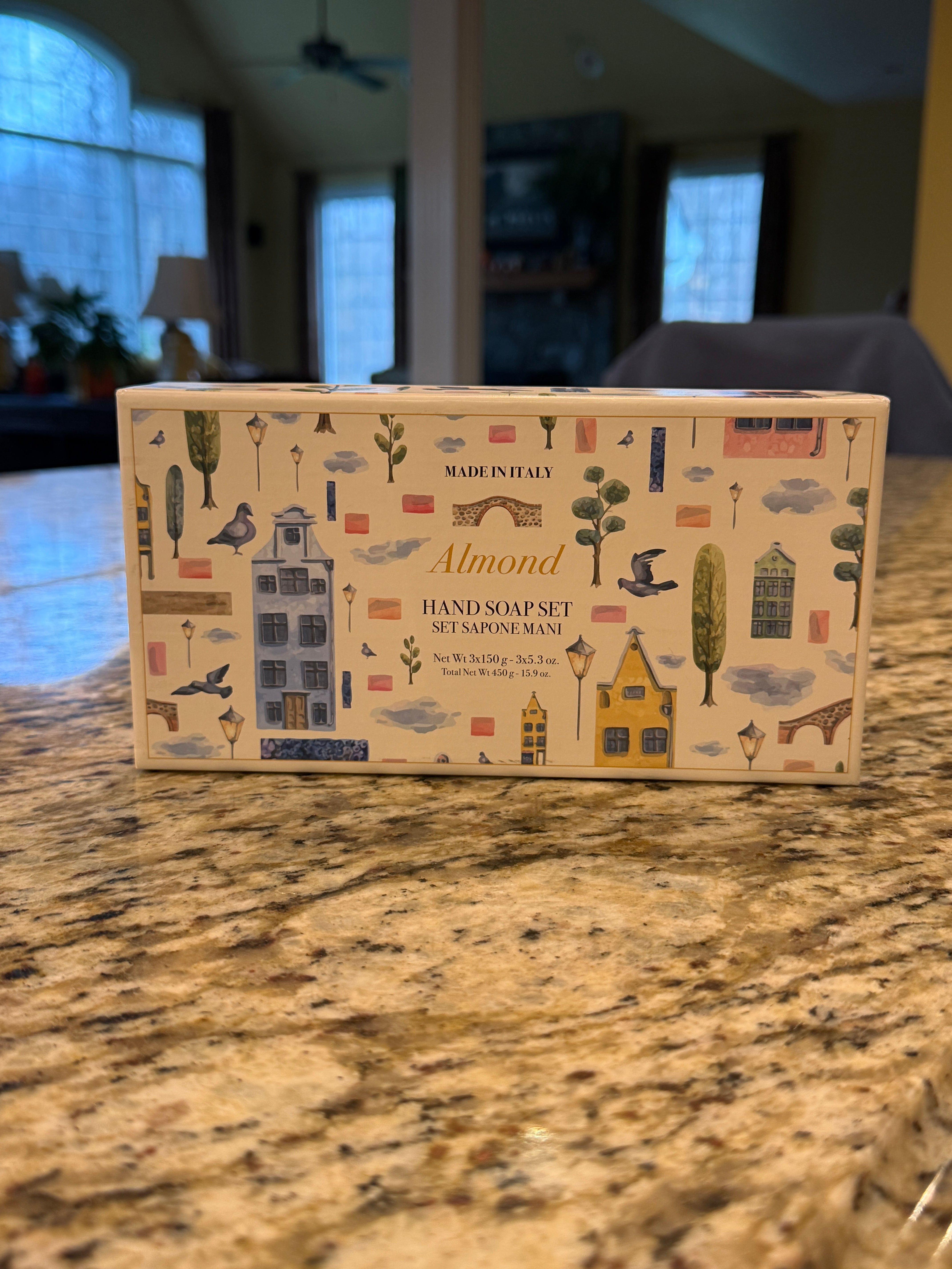 Almond Soap Set of 3