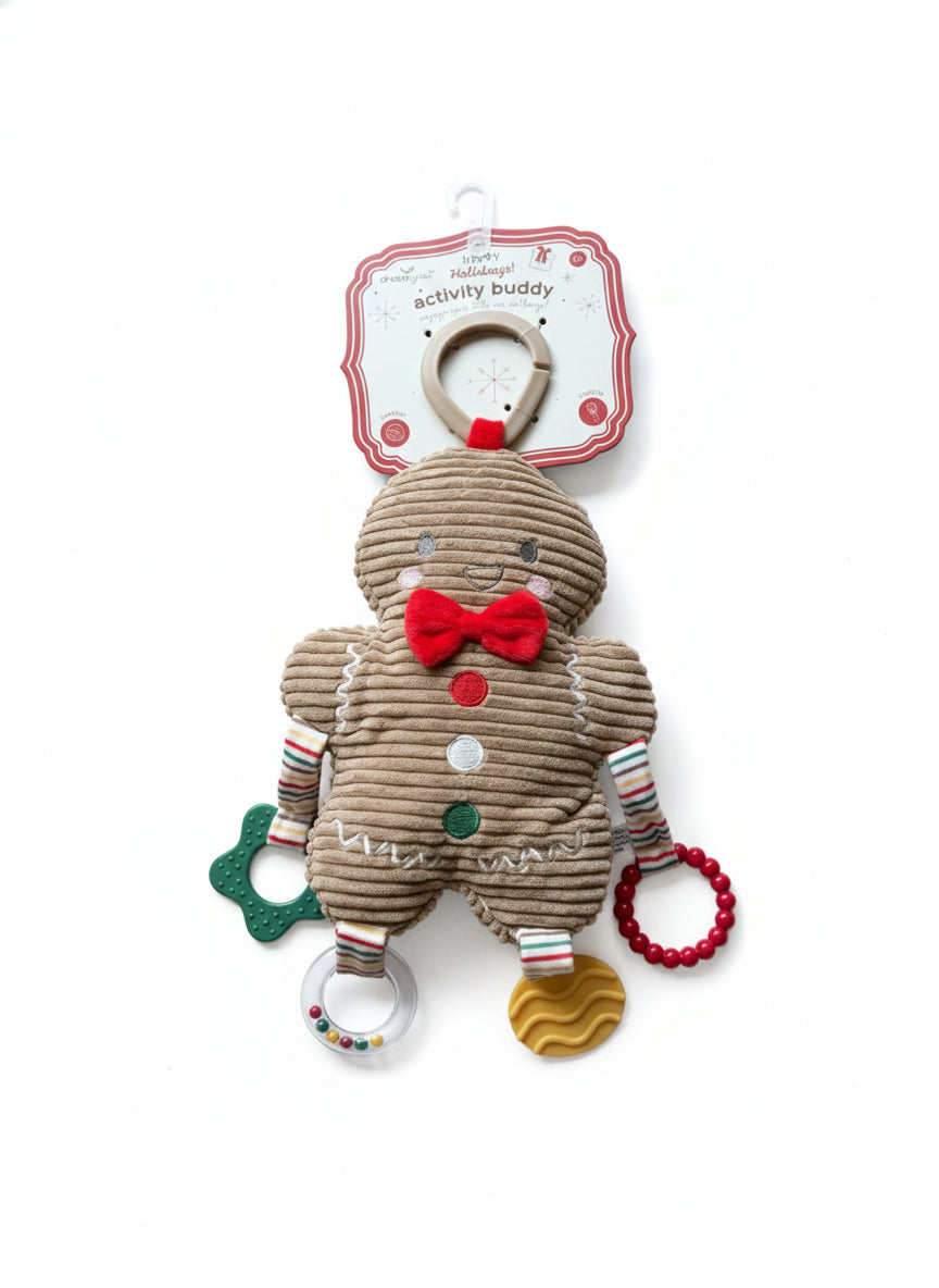 Happy Holidays Gingerbread Activity Buddy