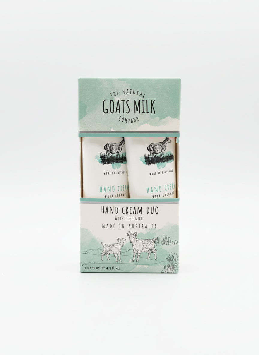 The Natural Company Goats Milk Hand Cream Duo