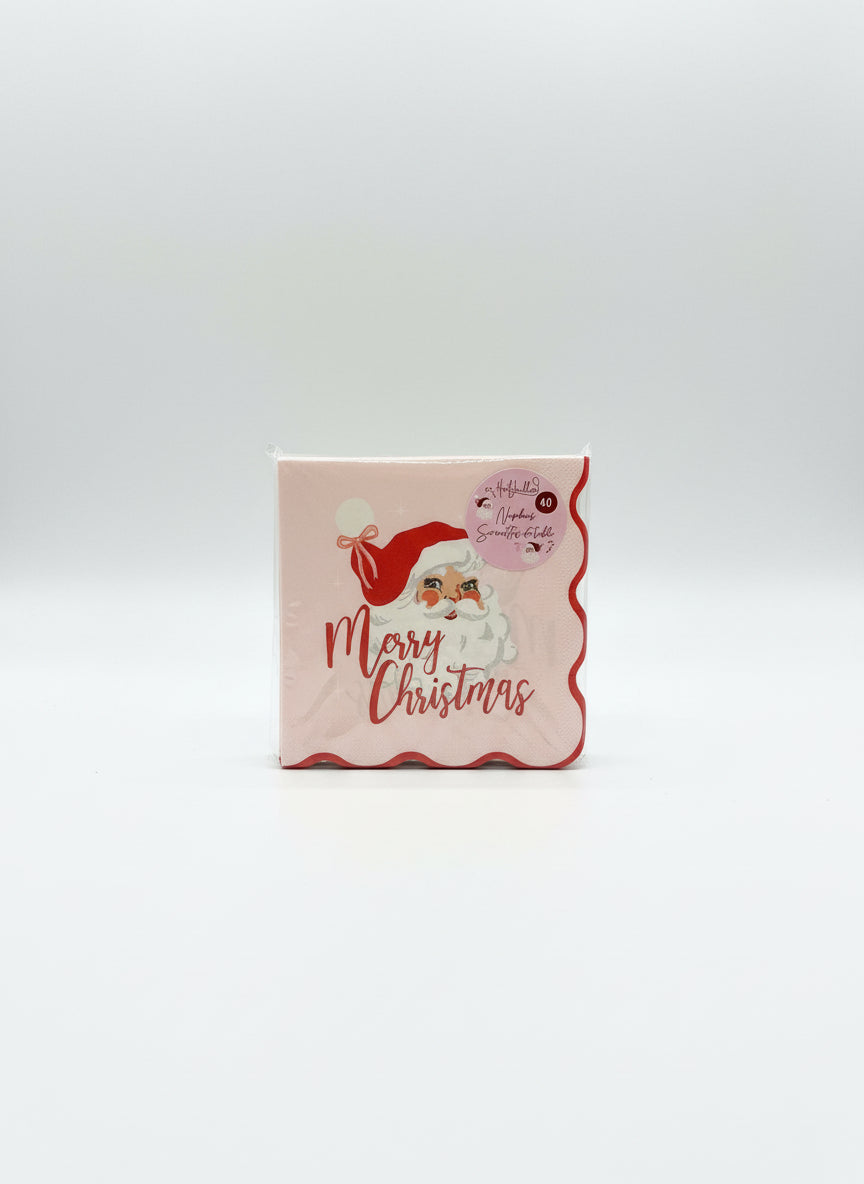 Merry Christmas Santa Napkins