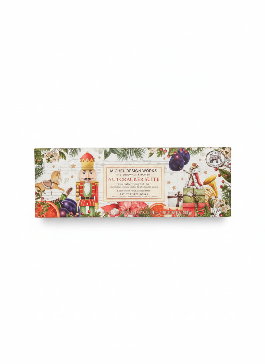 Michel Design Works - Nutcracker Suite Shea Butter Soap Gift Set (300g)