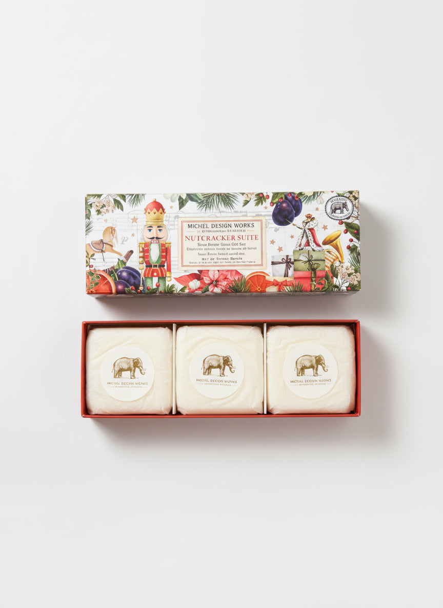 Michel Design Works - Nutcracker Suite Shea Butter Soap Gift Set (300g)