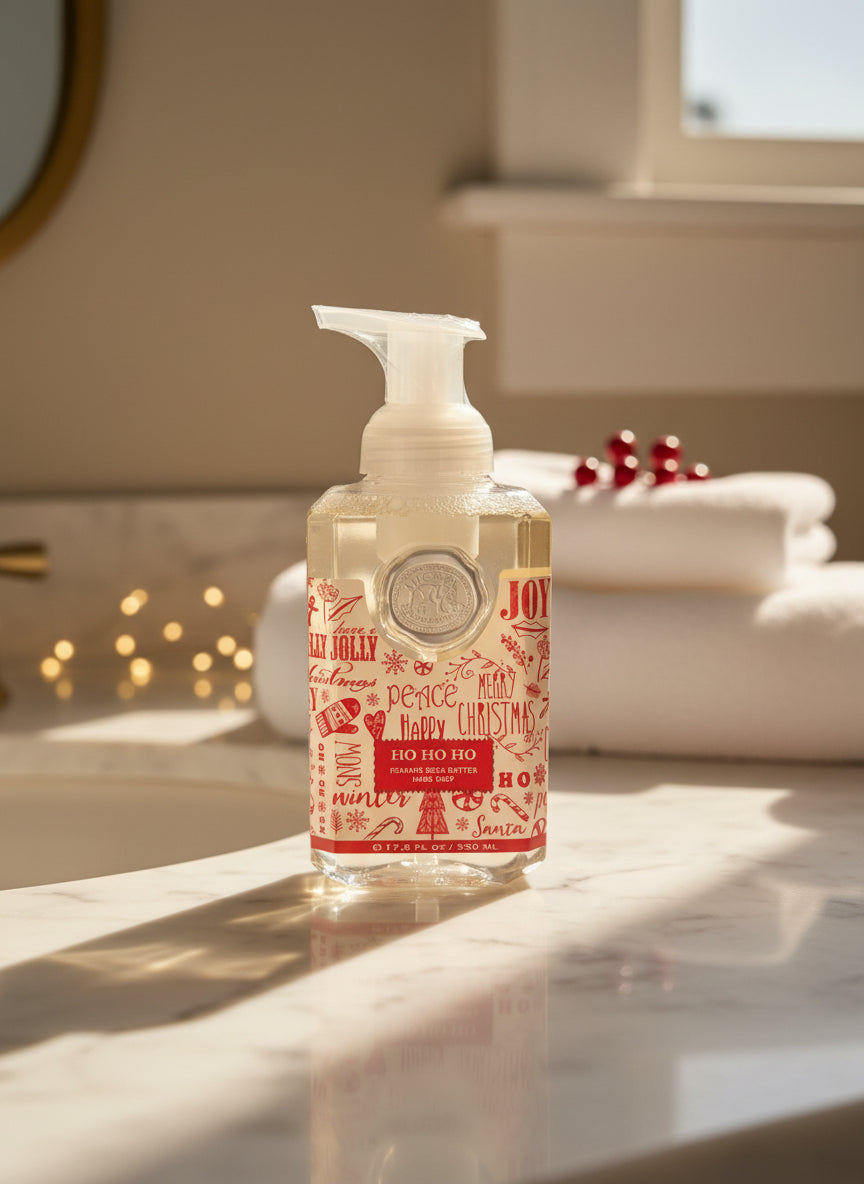 Michel Design Works Christmas Ho Ho Ho Foaming Shea Butter Hand Soap