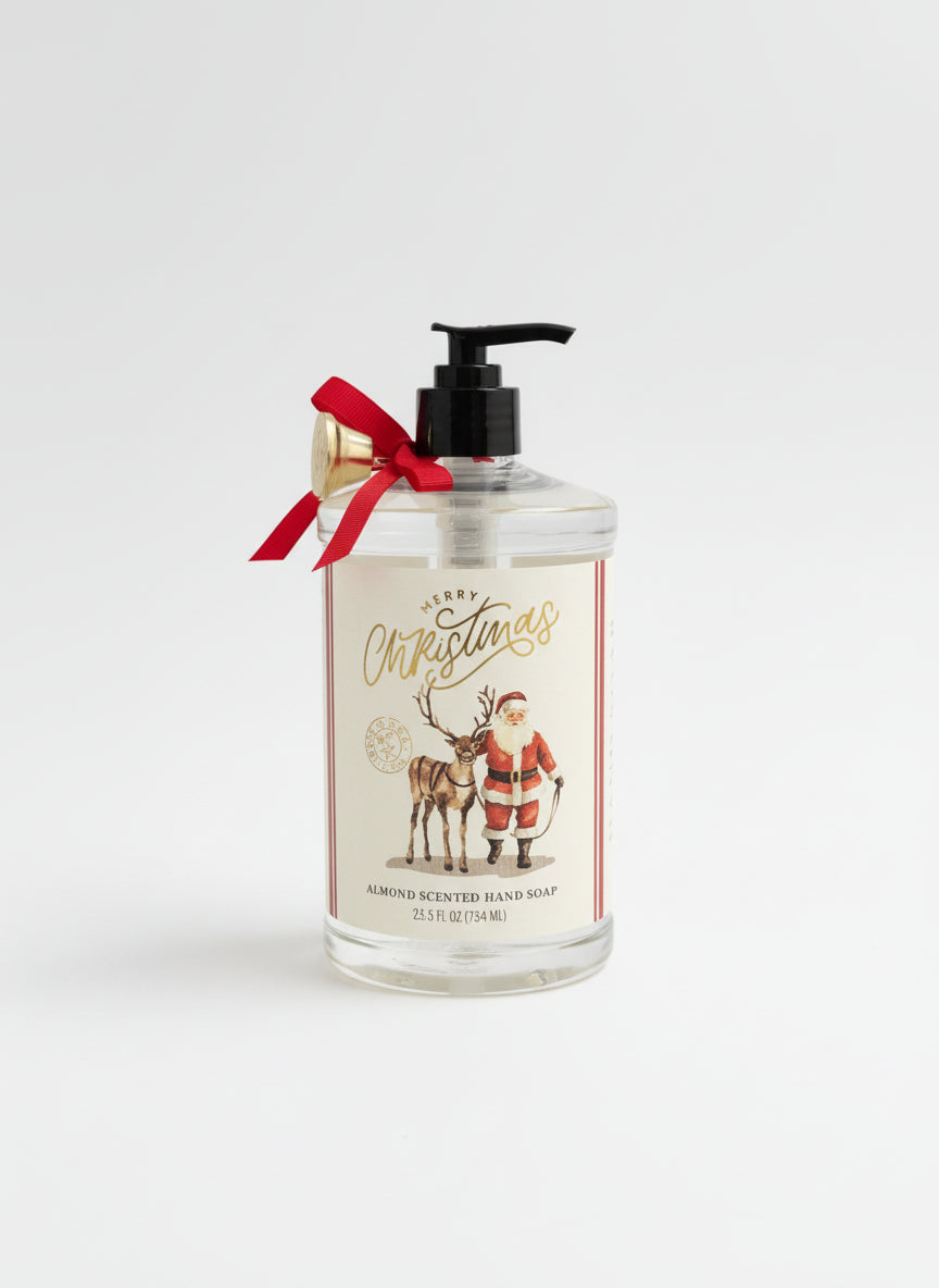 Merry Christmas Almond Scented Hand Soap