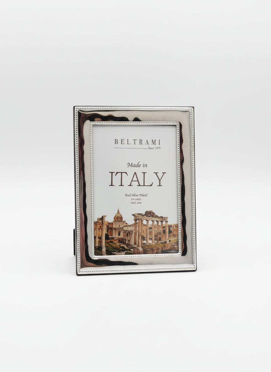Beltrami Silver Plated Picture Frame
