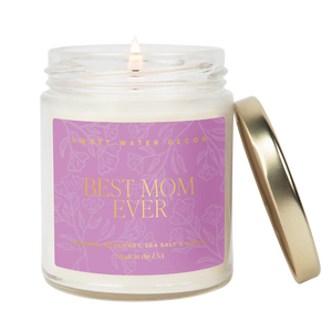 Sweet Water Decor - *NEW* Best Mom Ever 9 oz Soy Candle (Gold Foil) - Home Decor